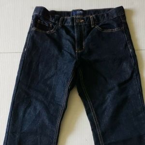 Old Navy Jeans Boys 16H Husky Straight Dark Wash